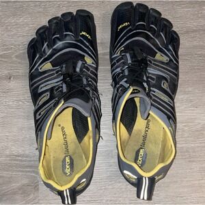 Vibram FiveFingers Trail Shoe US Men's Size 13 Black & Gray